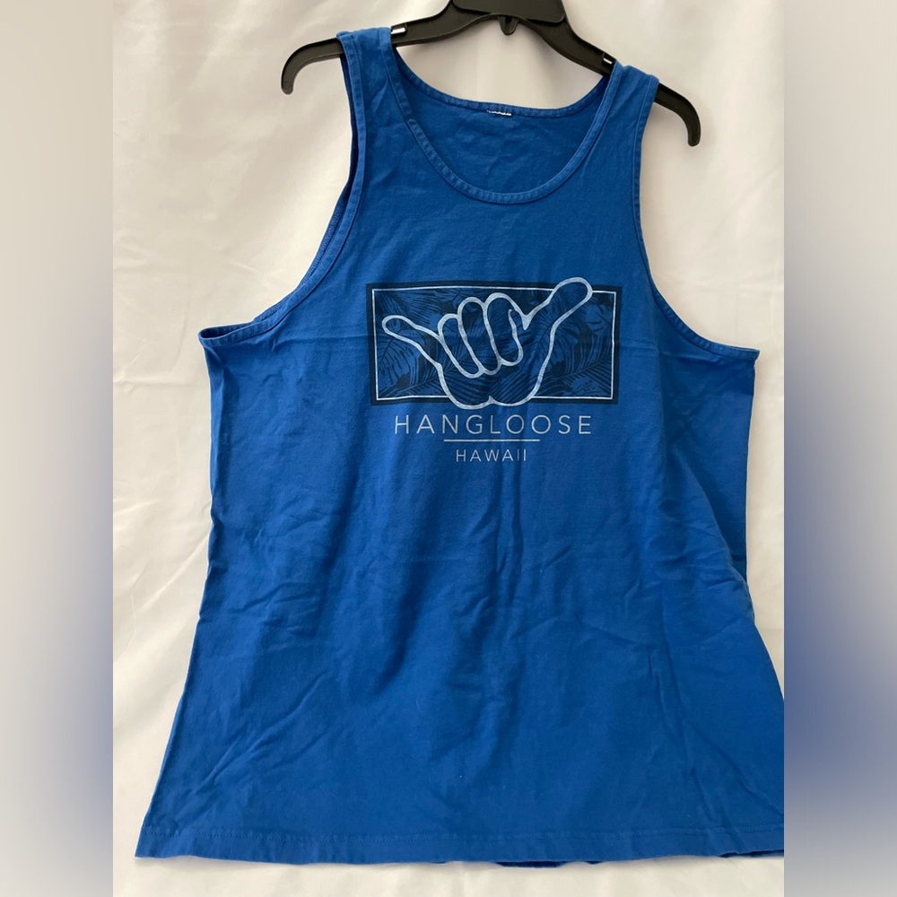 Hang loose Hawaii tank top size 3X